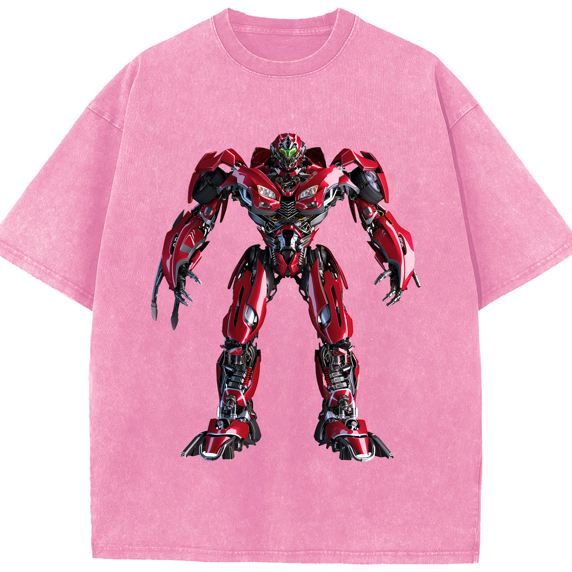 （画像用） Transformers トランスフォーマー 綿100% ヴィンテージ風 半袖Tシャツ（フロントプリント）